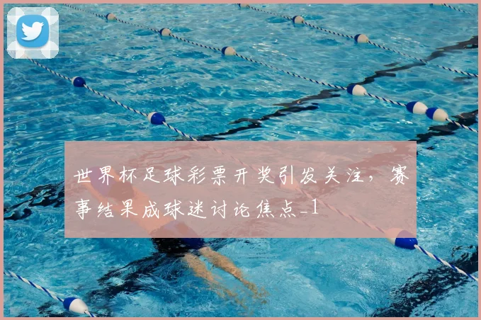 世界杯足球彩票开奖引发关注，赛事结果成球迷讨论焦点_1